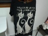 Blusinha cats  (frete grátis para compras acima de 100,00)